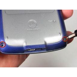 Замена панели управления PalmOne Zire 72